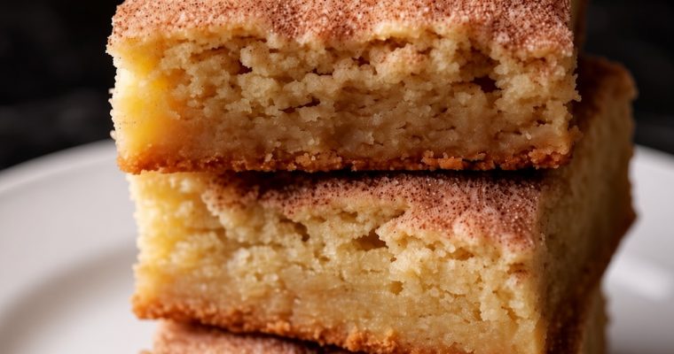 Snickerdoodle Cookie Bars
