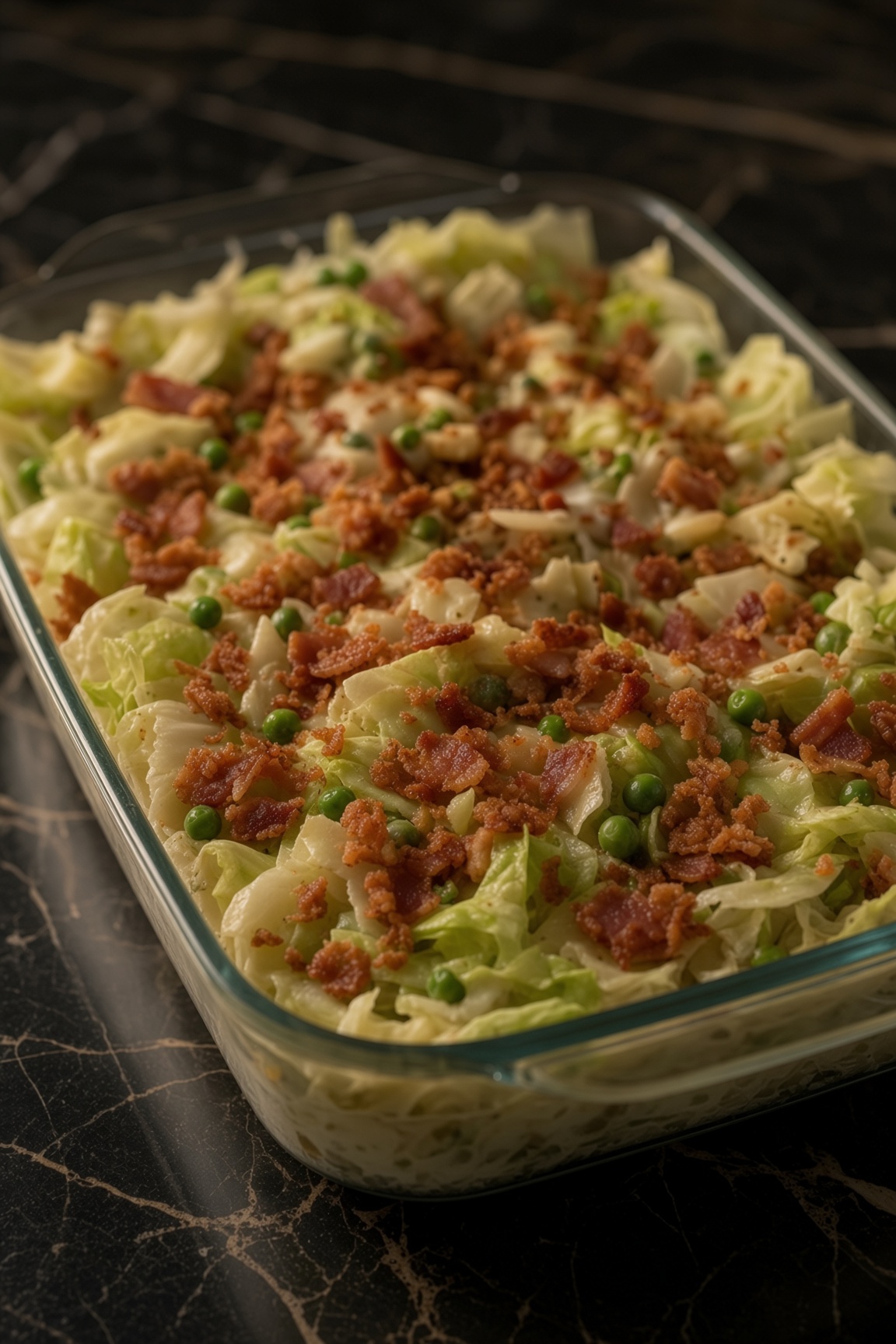 Make-Ahead Salad Casserole