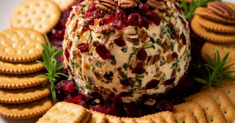 Cranberry Pecan Cheese Ball
