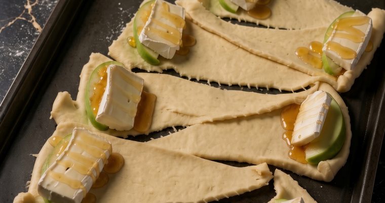 Apple and Brie Cheese Rolls