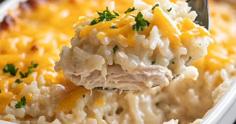 Creamy Chicken Rice Casserole