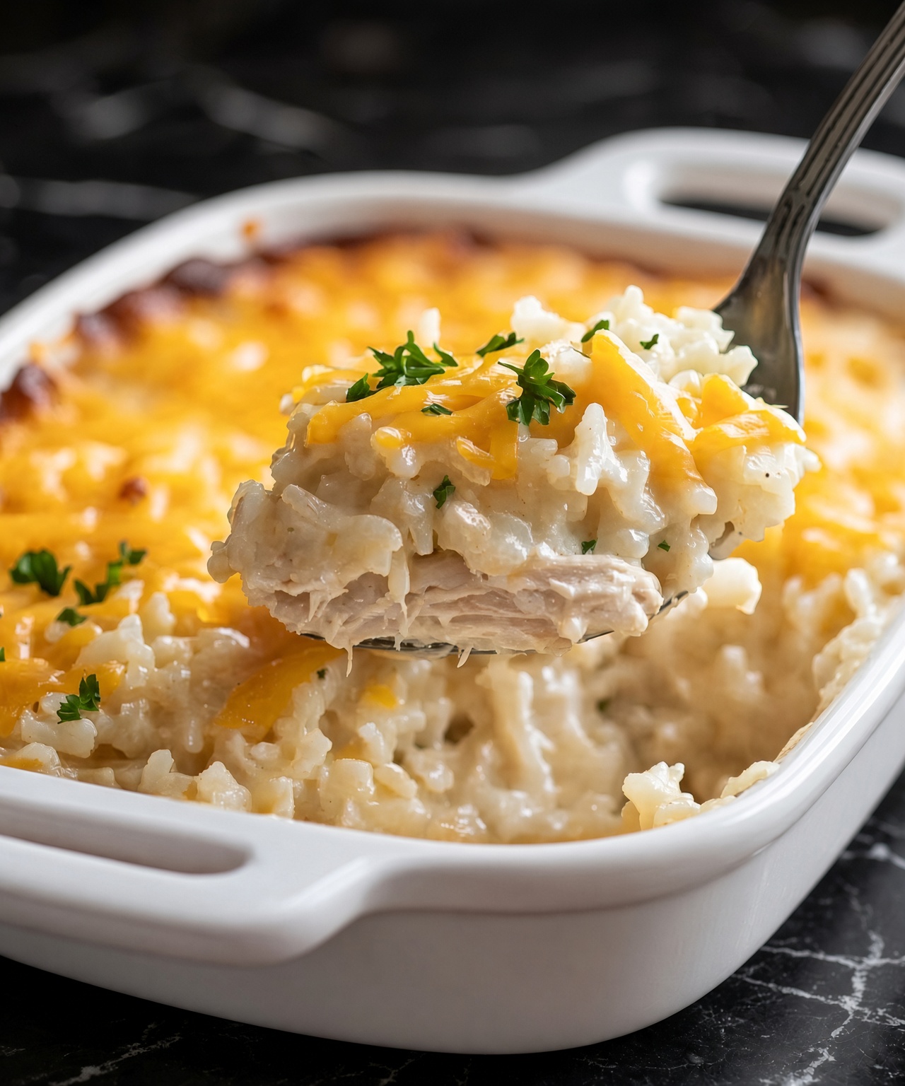 Creamy Chicken Rice Casserole