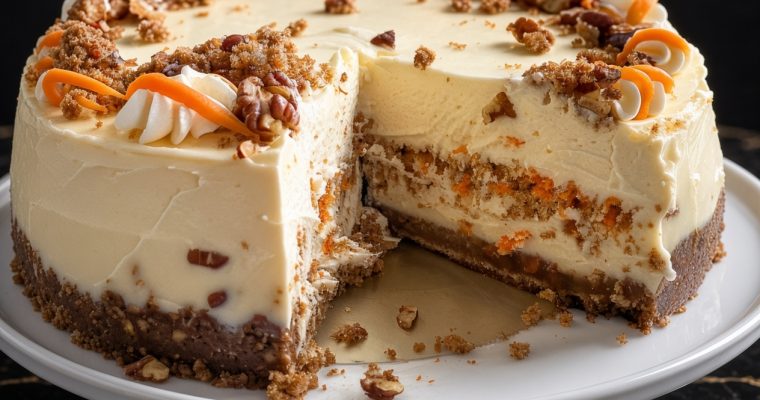 CARROT CAKE CHEESECAKE