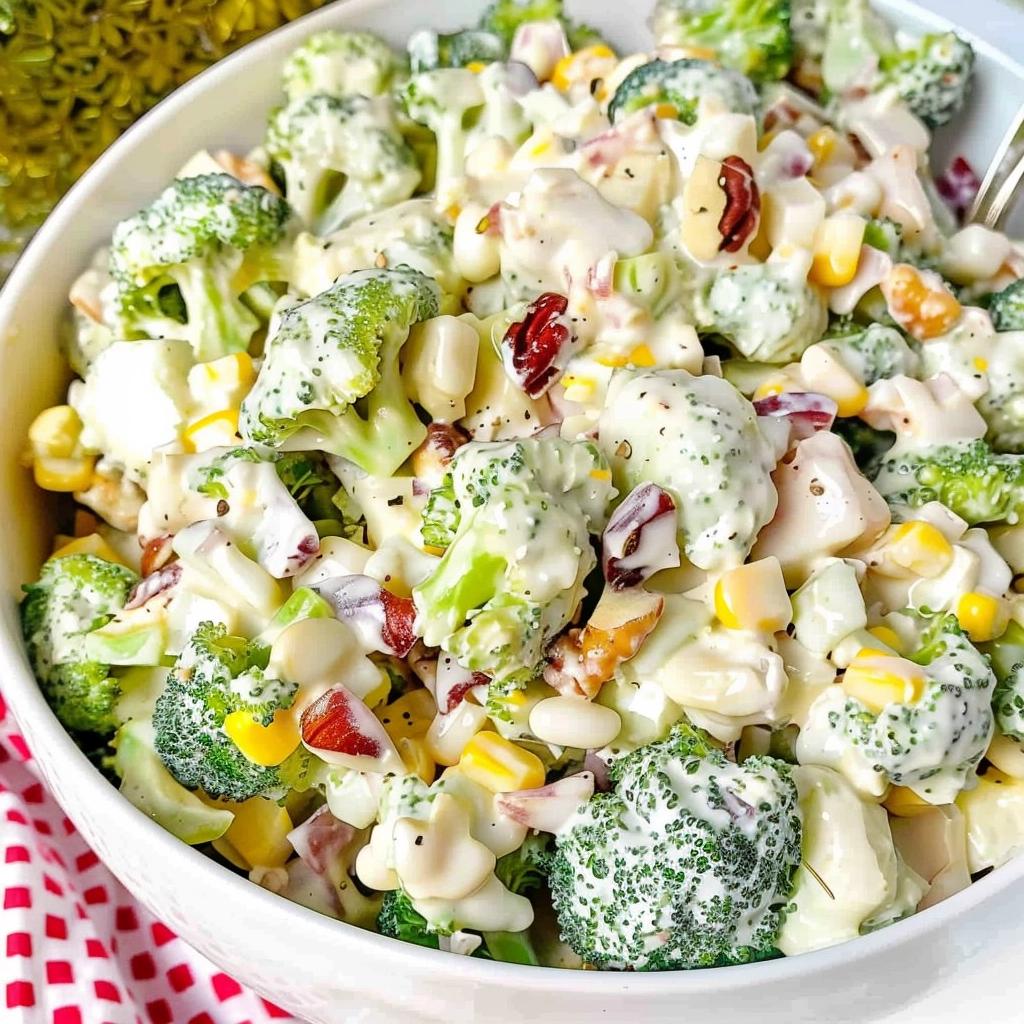 EASY BROCCOLI SALAD