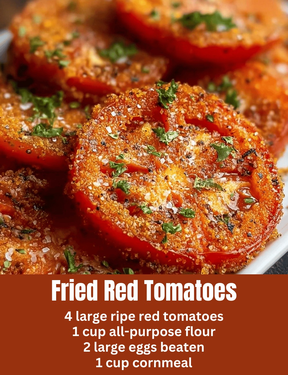 Fried Red Tomatoes