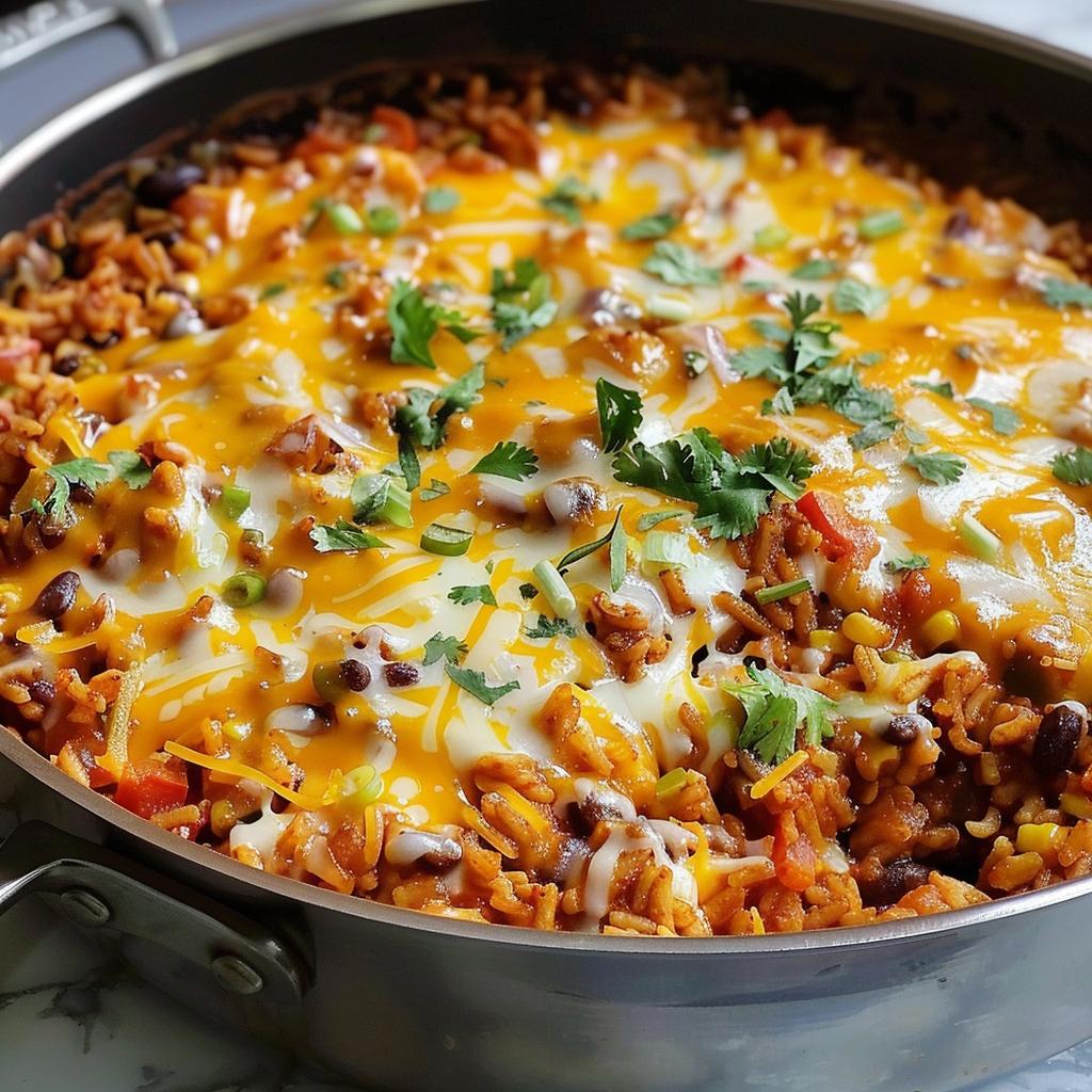 ONE POT MEXICAN RICE CASSEROLE