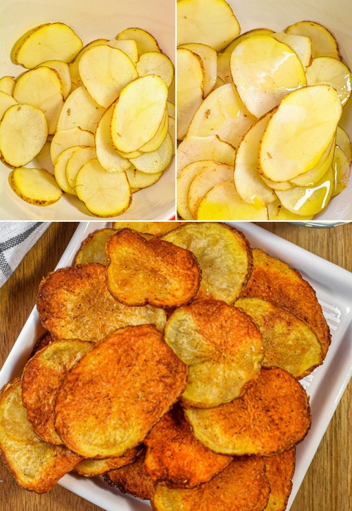 SLICED BAKED POTATOES