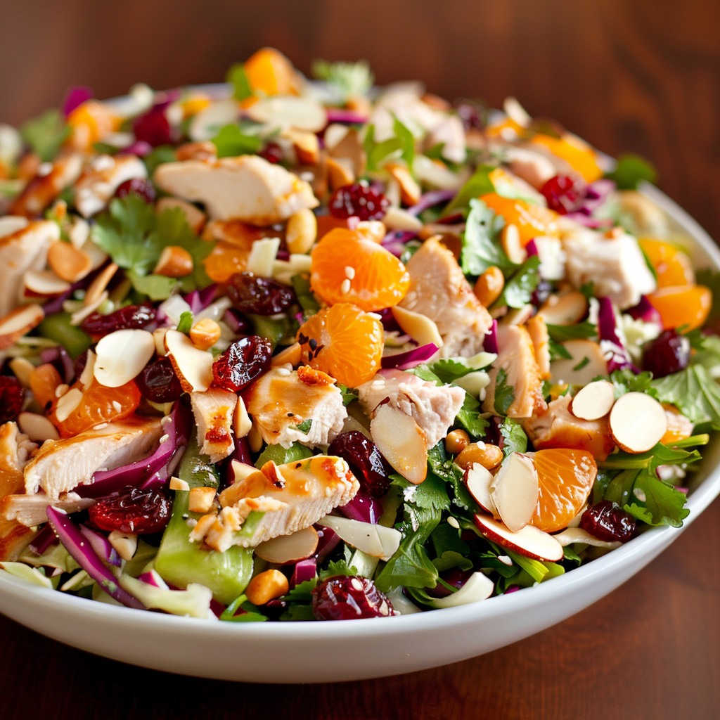 Asian Chicken Cranberry Salad