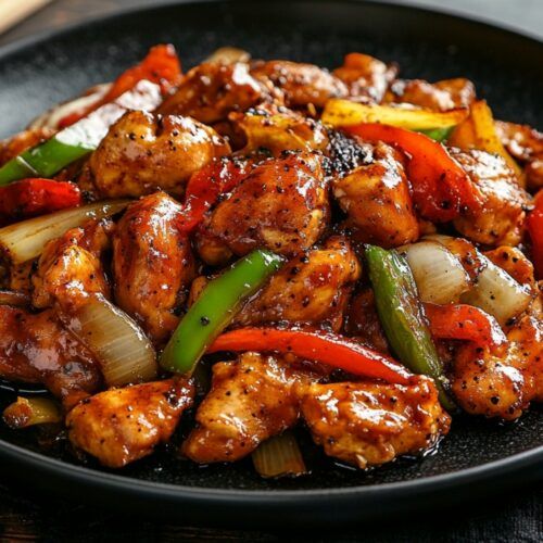 Black Pepper Chicken