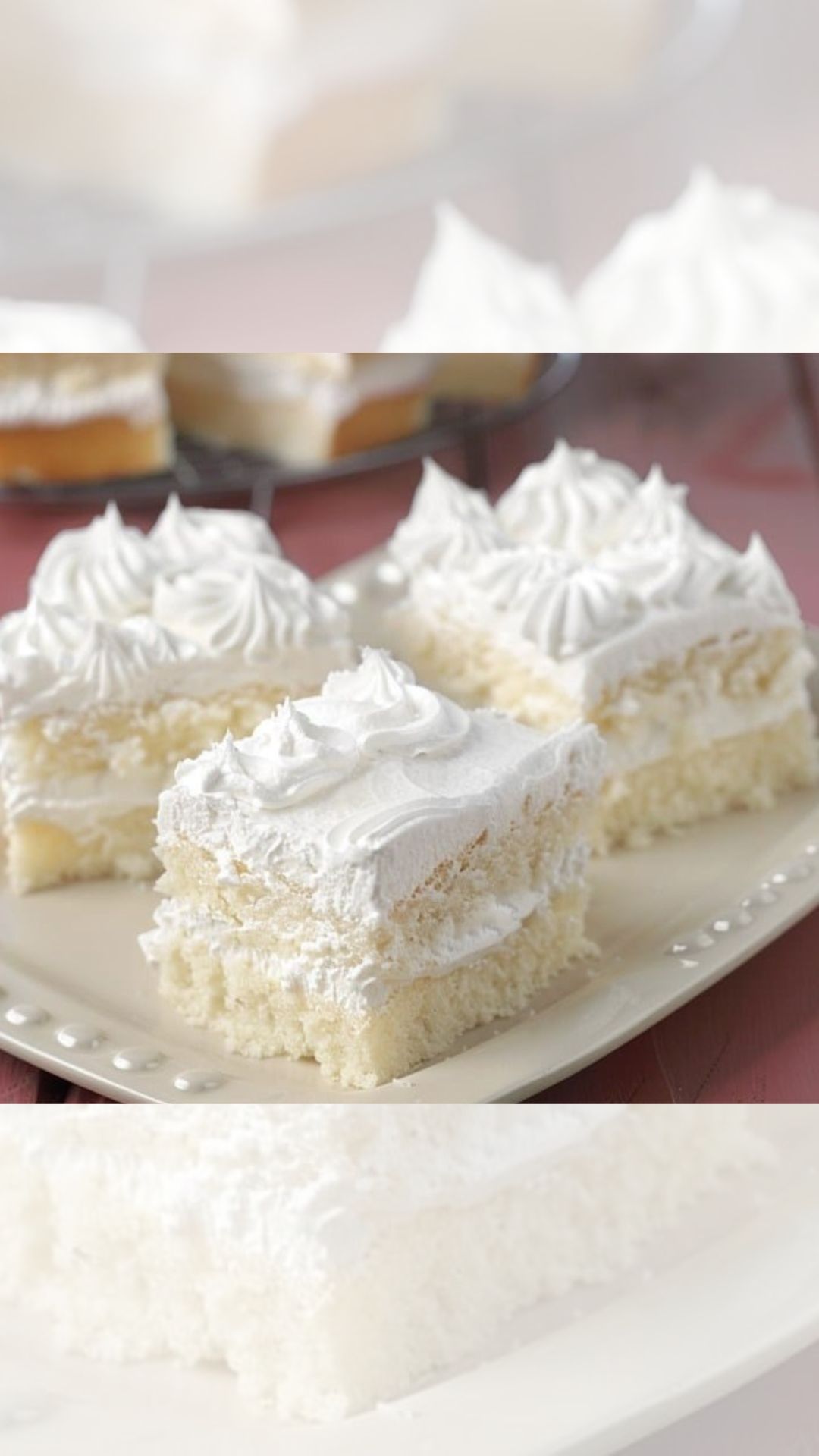 HEAVENLY WHITE SNACK CAKE
