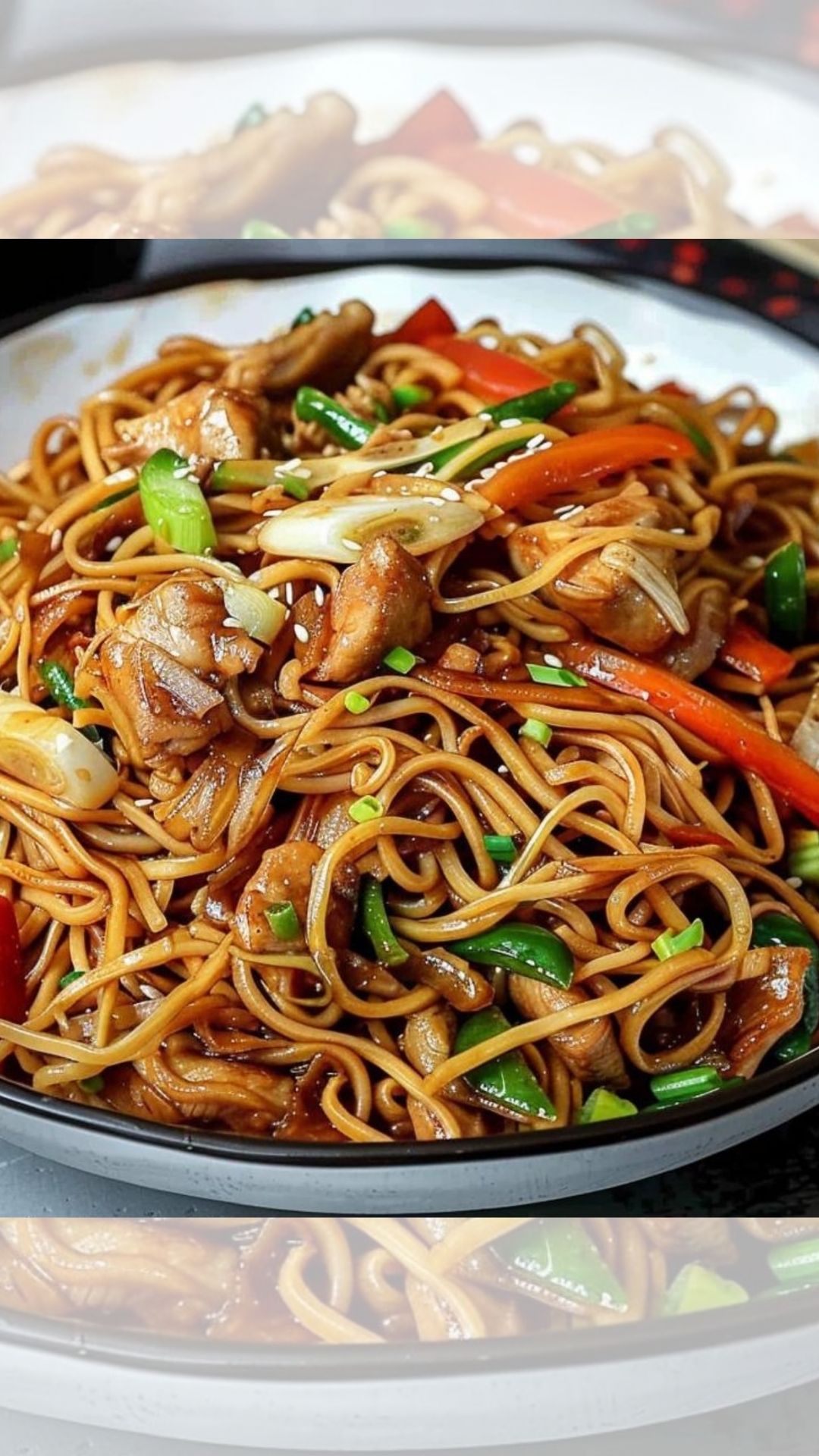 Chicken Chow Mein with the Best Chow Mein Sauce