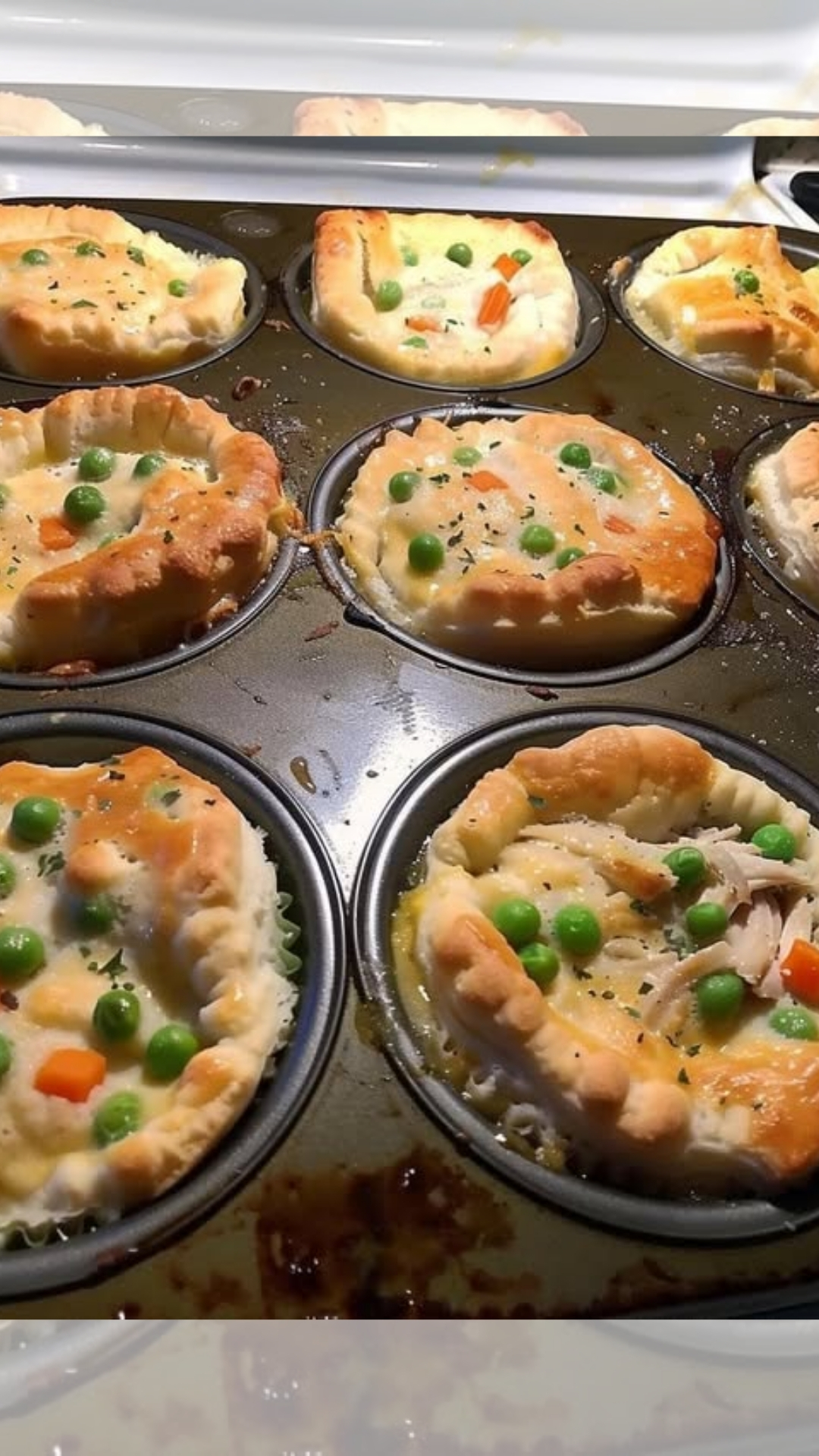 Easy Mini Chicken Pot Pies