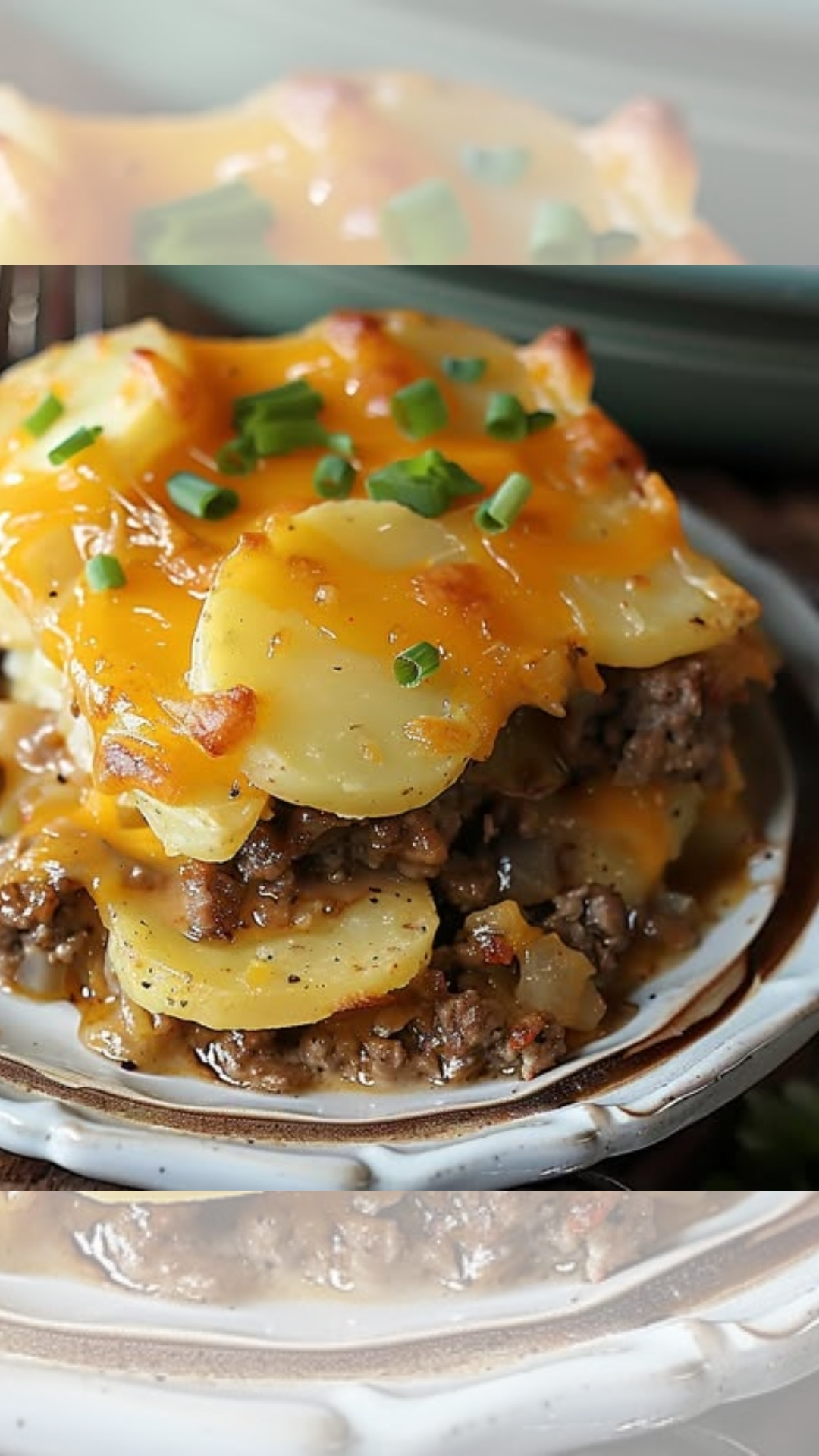 5 Ingredient Hamburger and Potato Casserole