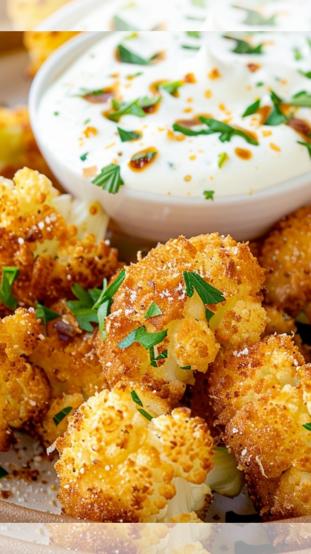 Golden Crispy Cauliflower Bites
