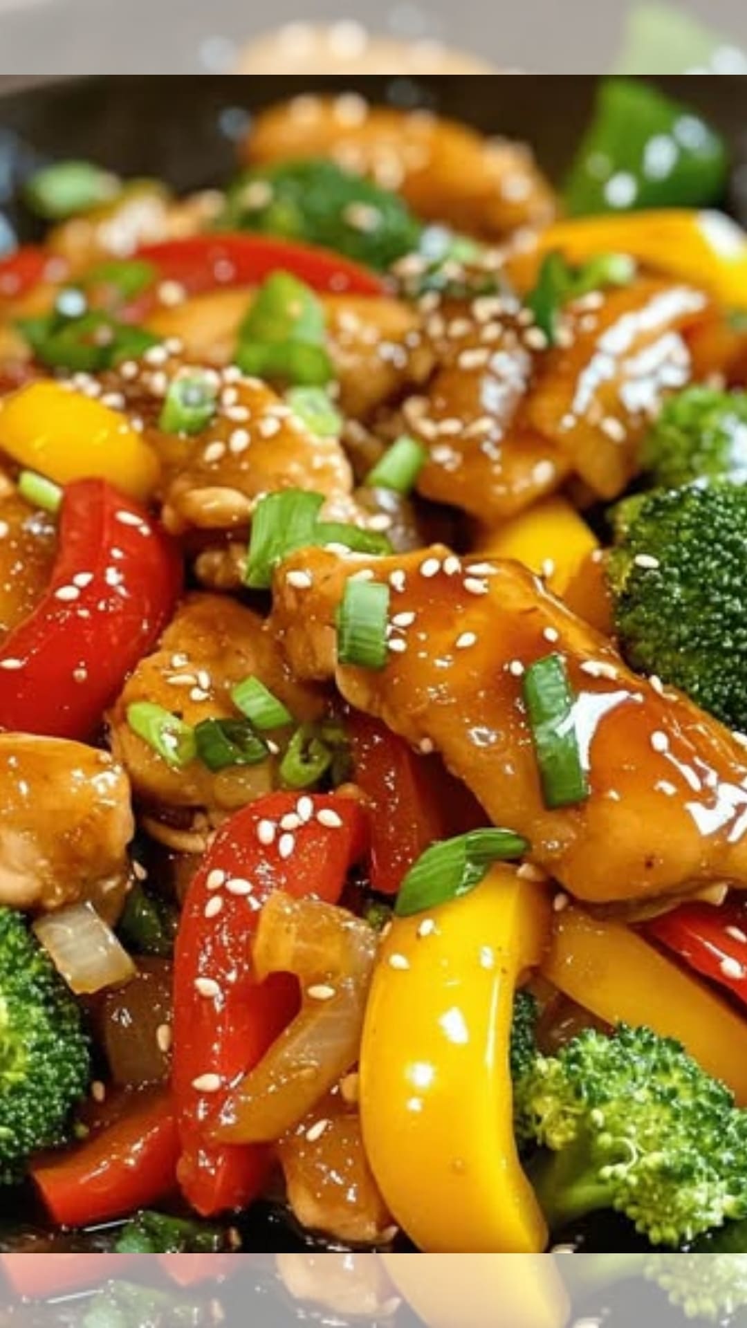 Honey Garlic Chicken Stir Fry