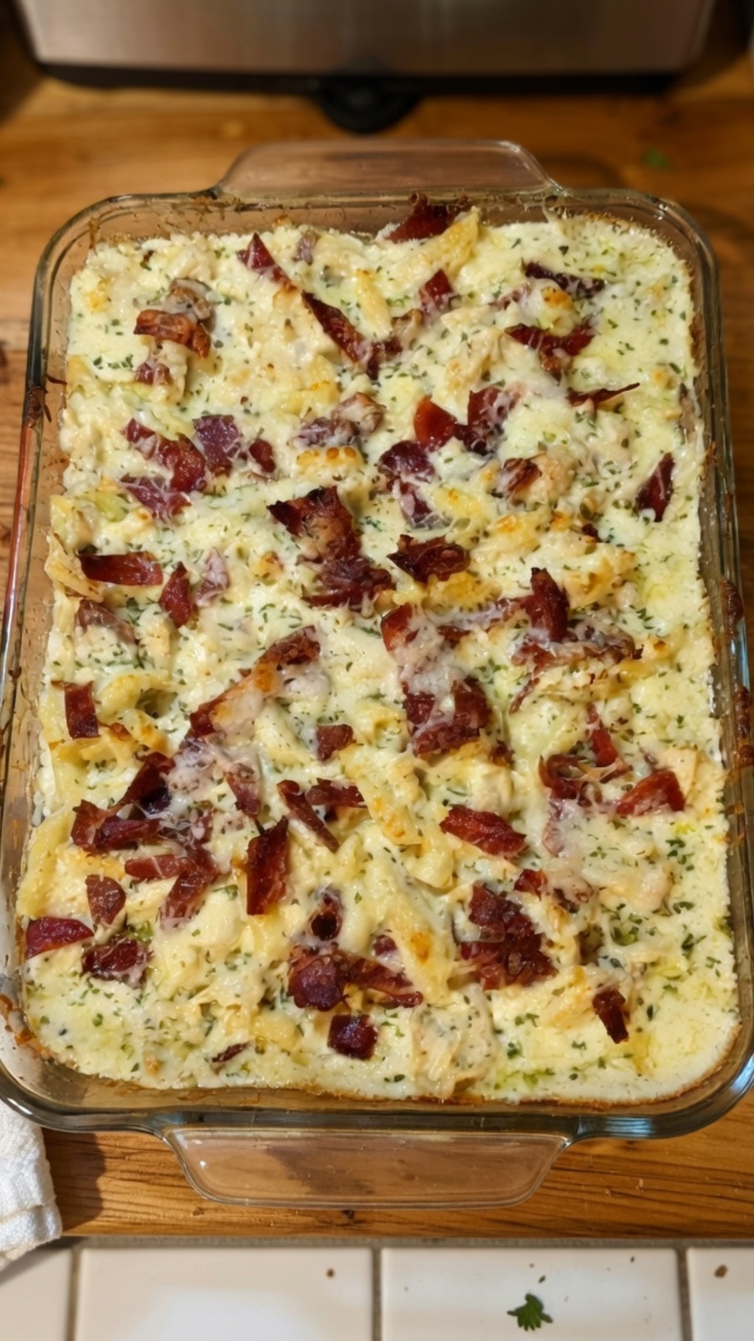 Chicken Bacon Ranch Casserole