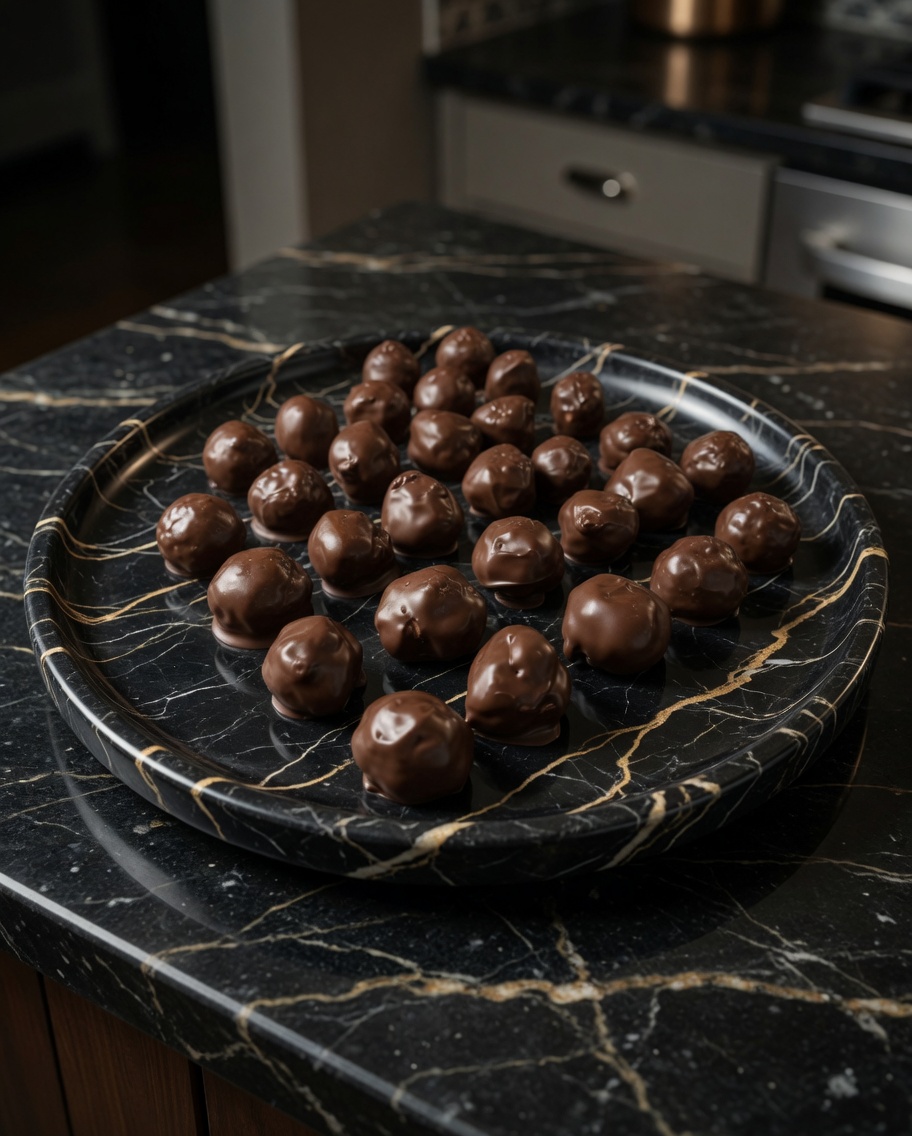Homemade Butterfinger Balls