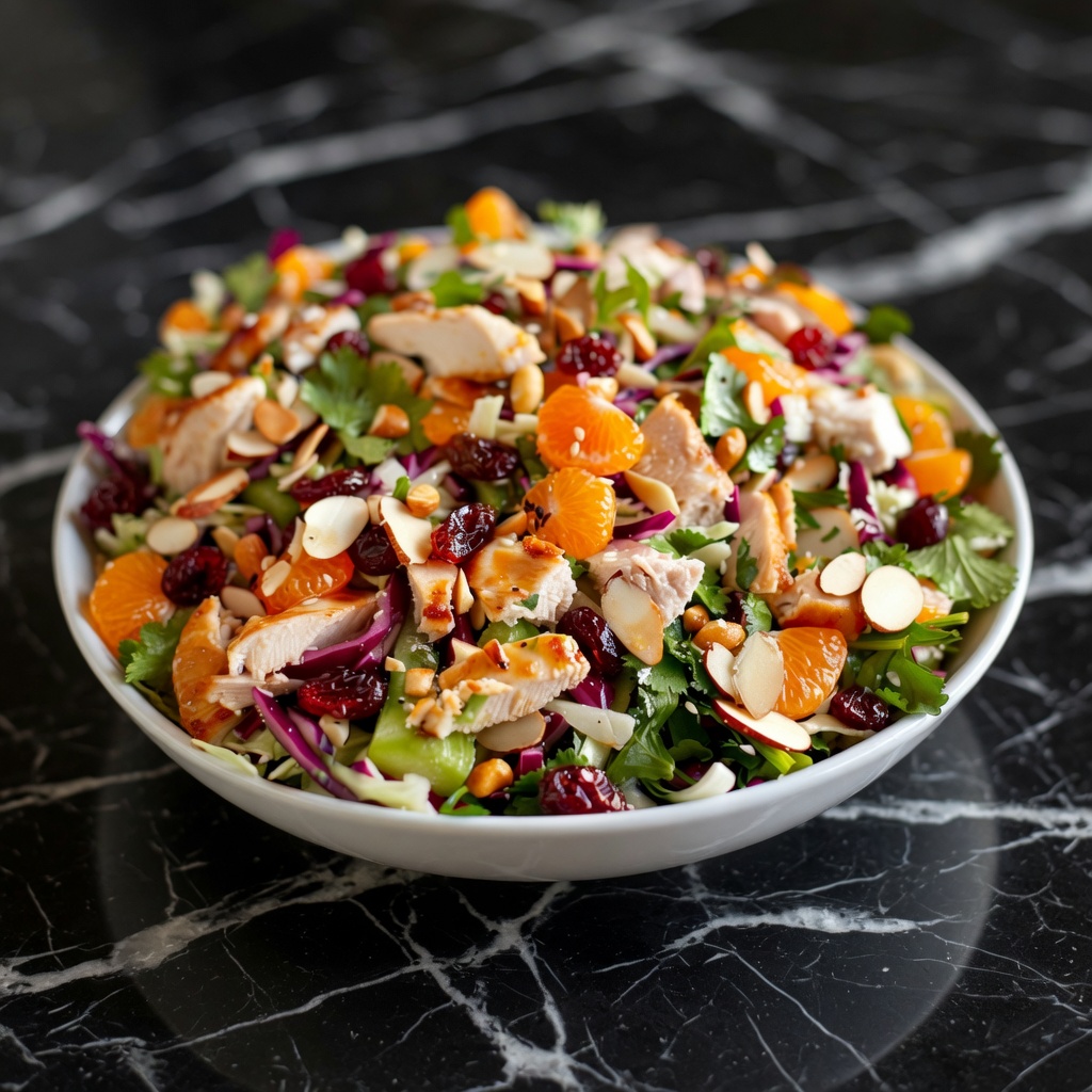Asian Chicken Cranberry Salad