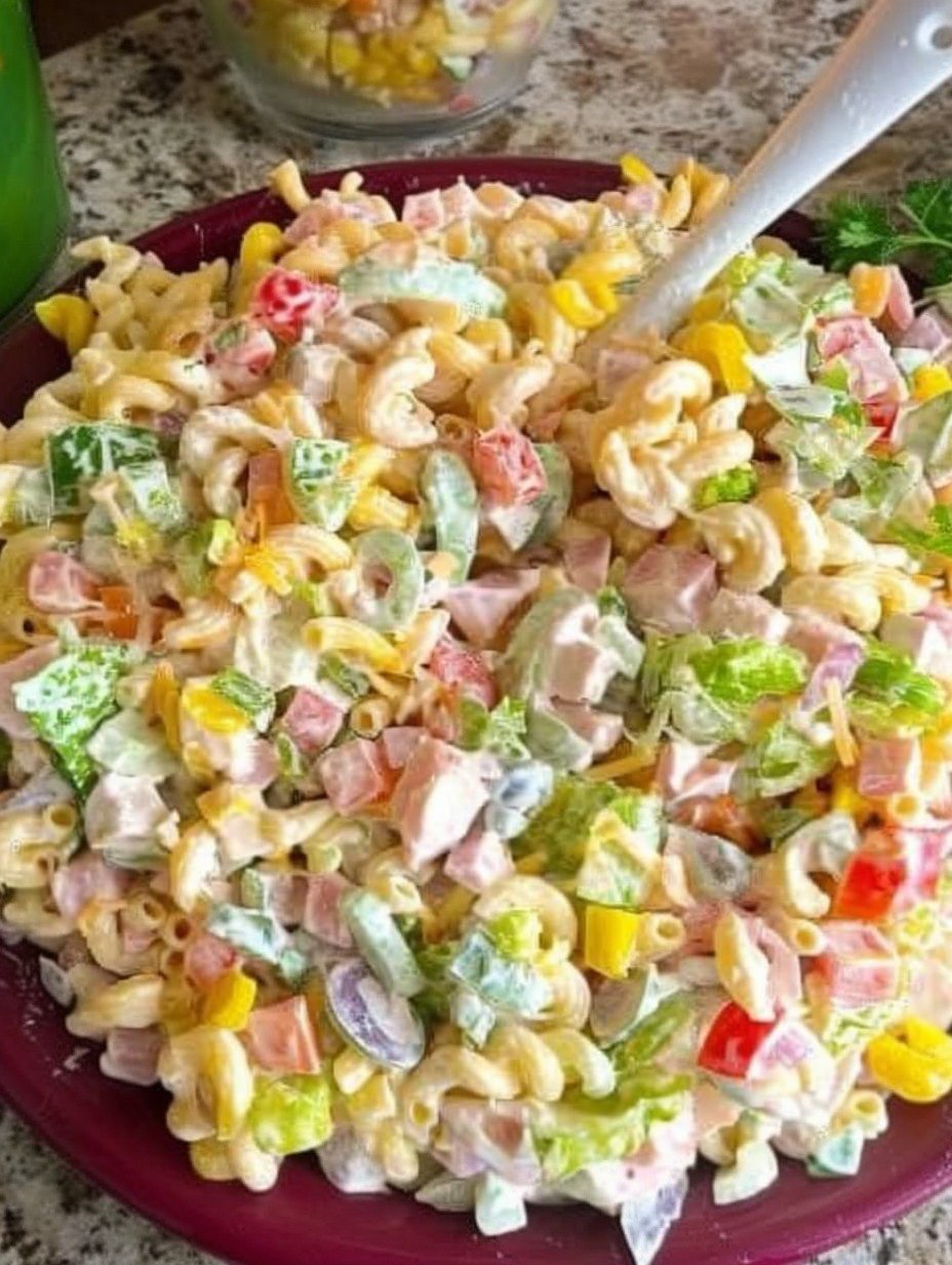 Deviled Egg Pasta Salad
