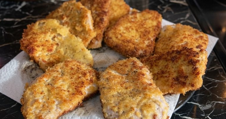 Parmesan Crusted Pork Chops
