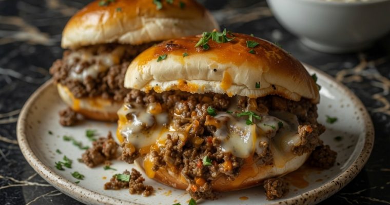 Philly Cheese Steak Sloppy Joes