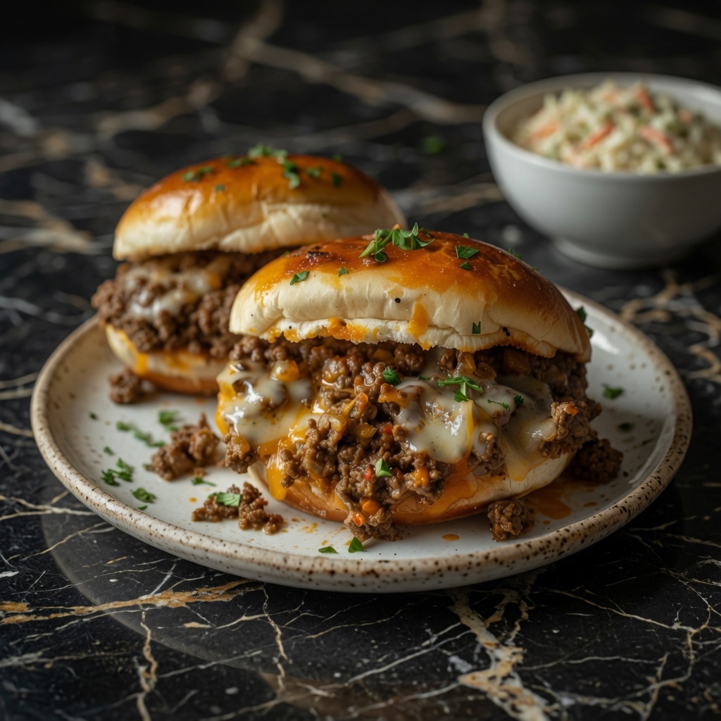 Philly Cheese Steak Sloppy Joes