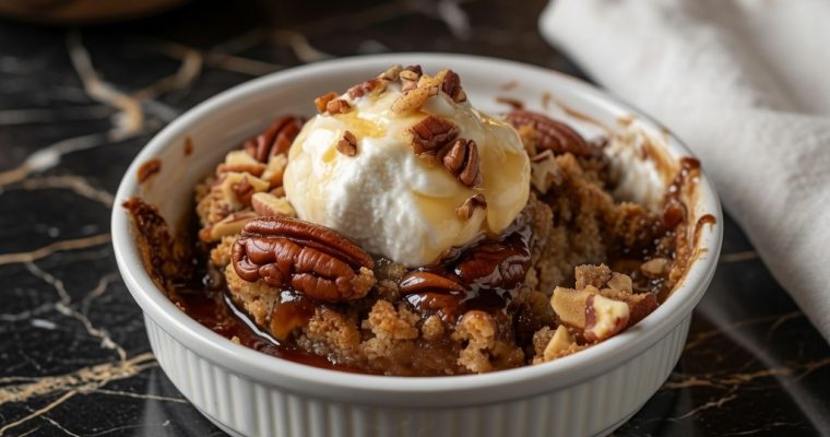 PECAN PIE COBBLER