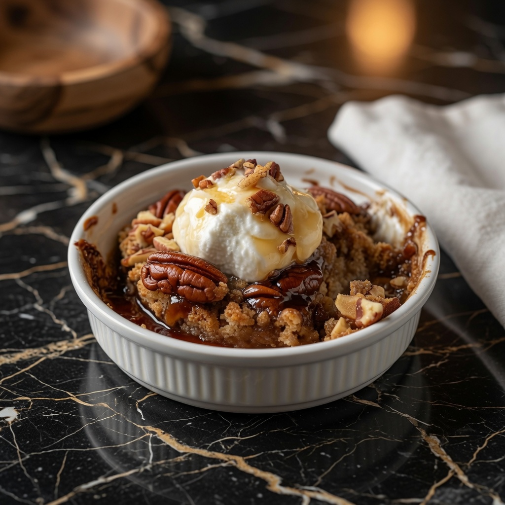 PECAN PIE COBBLER