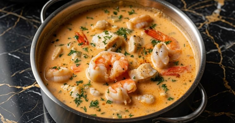 Crab and Shrimp Seafood Bisque