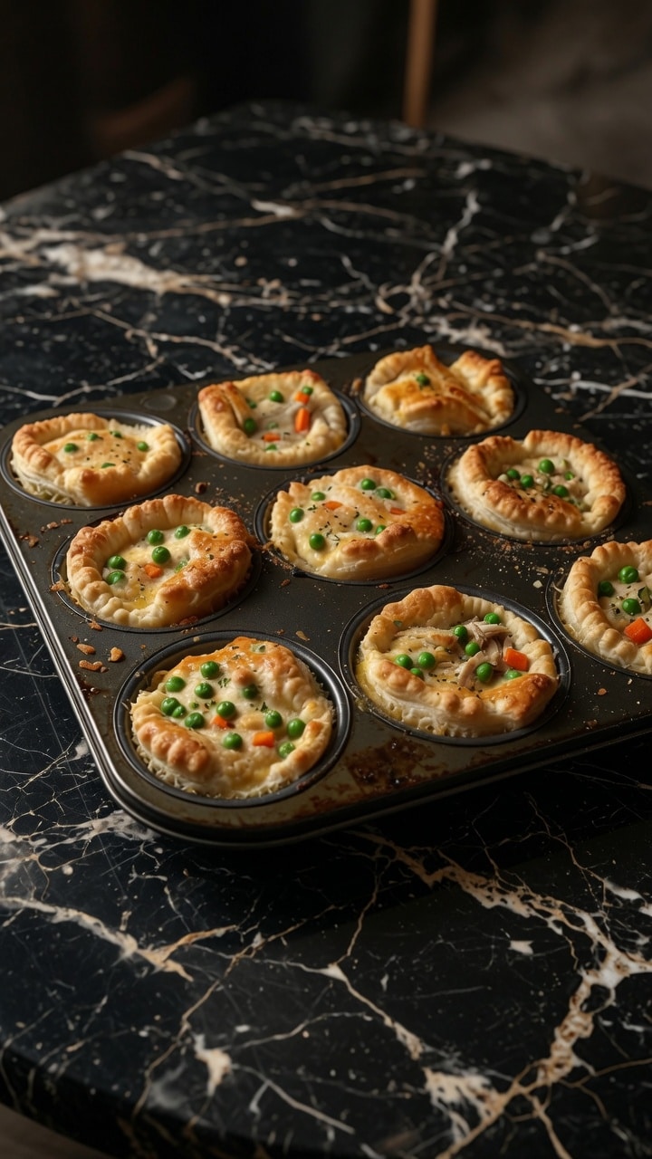 Easy Mini Chicken Pot Pies