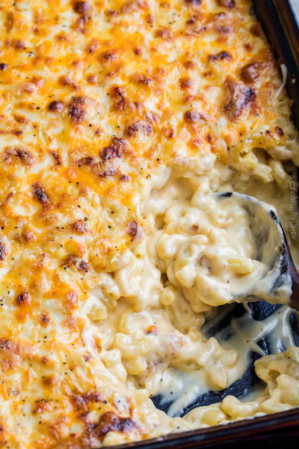 CREAMY BAKED MACARONI AND CHEESE