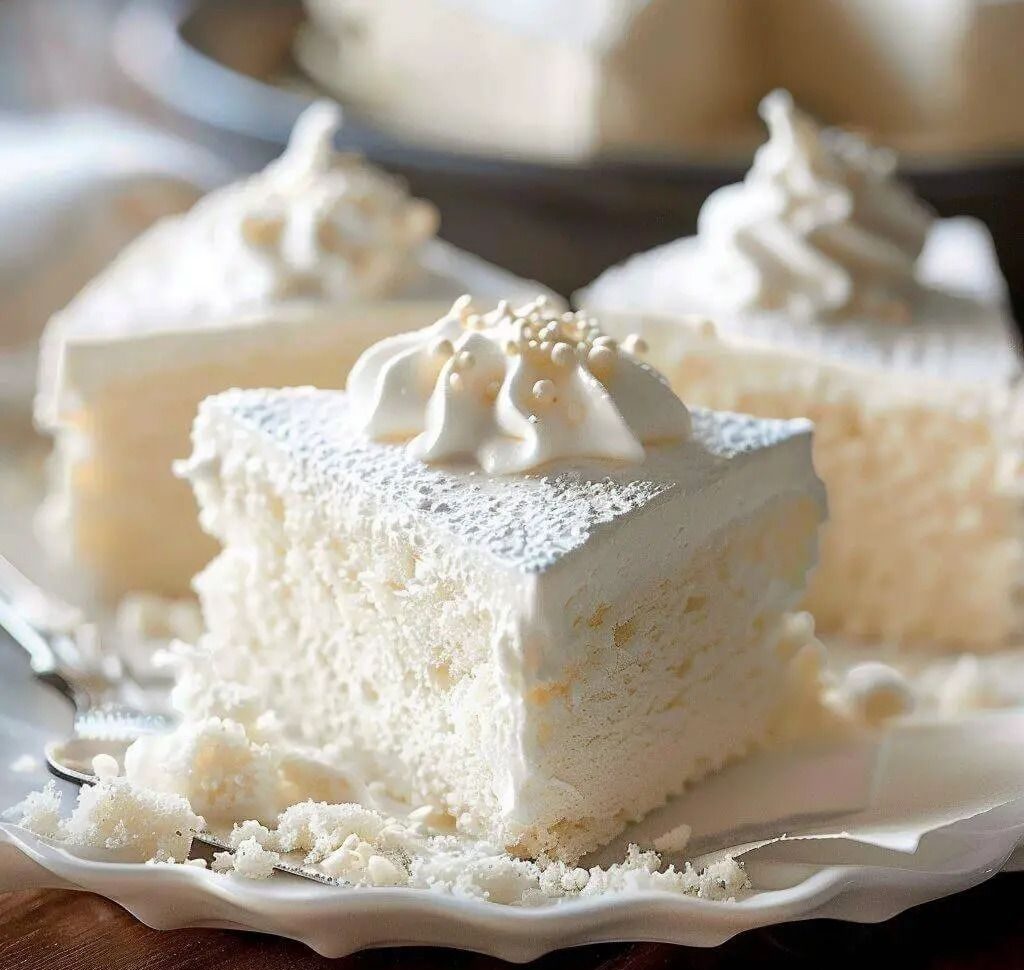 HEAVENLY WHITE SNACK CAKE