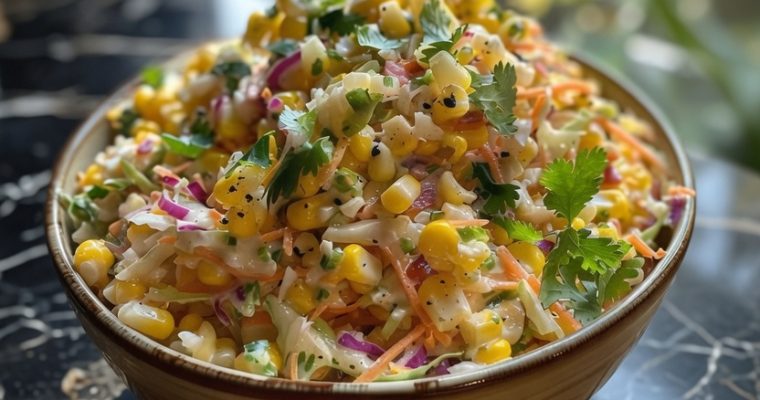 Mexican Street Corn Coleslaw