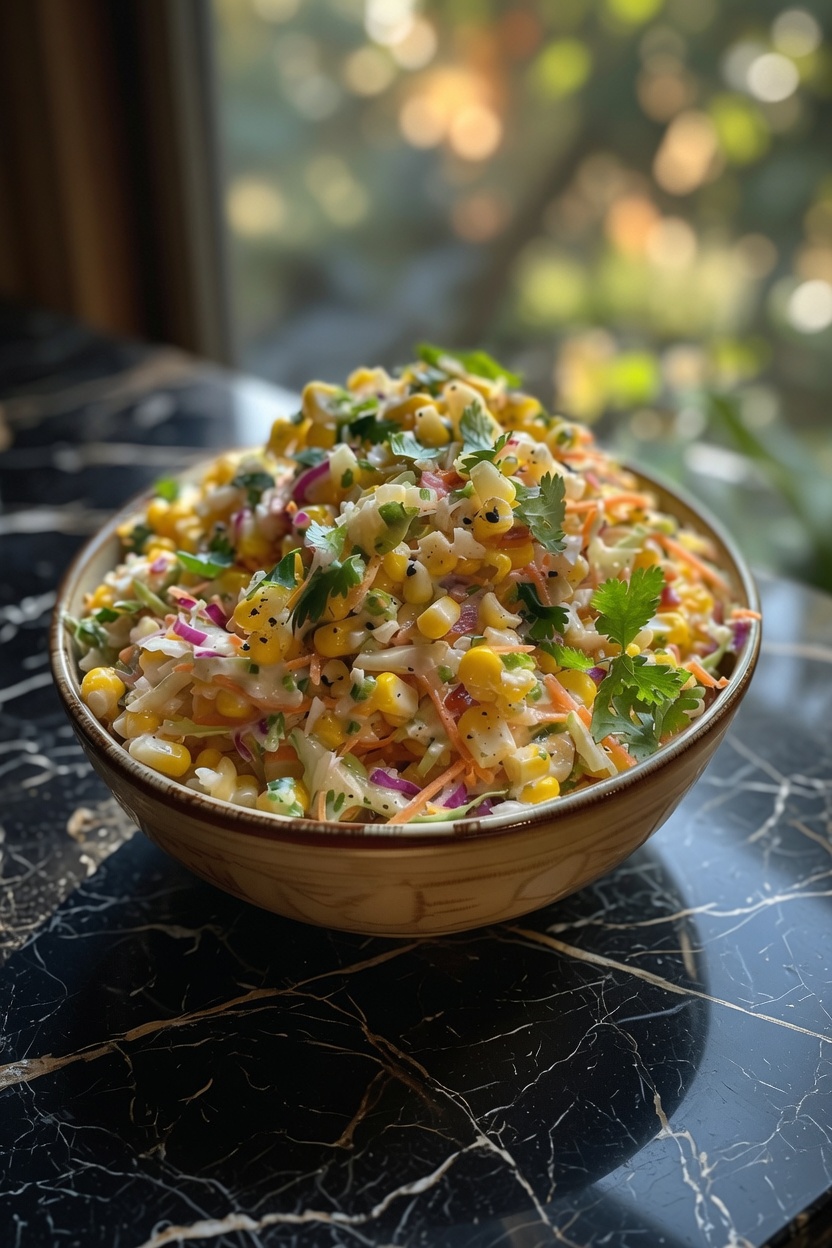 Mexican Street Corn Coleslaw