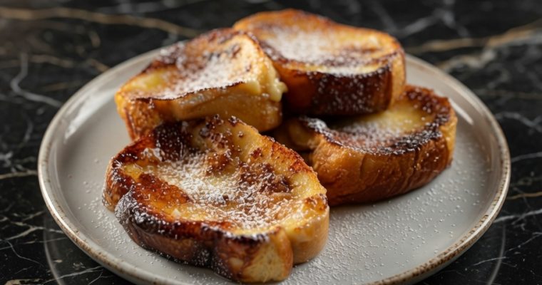 Overnight Creme Brulee French Toast