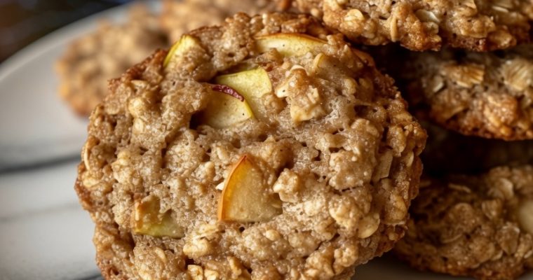 Apple Oatmeal Cookies