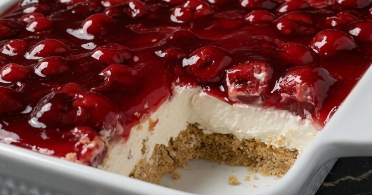 NO-BAKE CHERRY DELIGHT