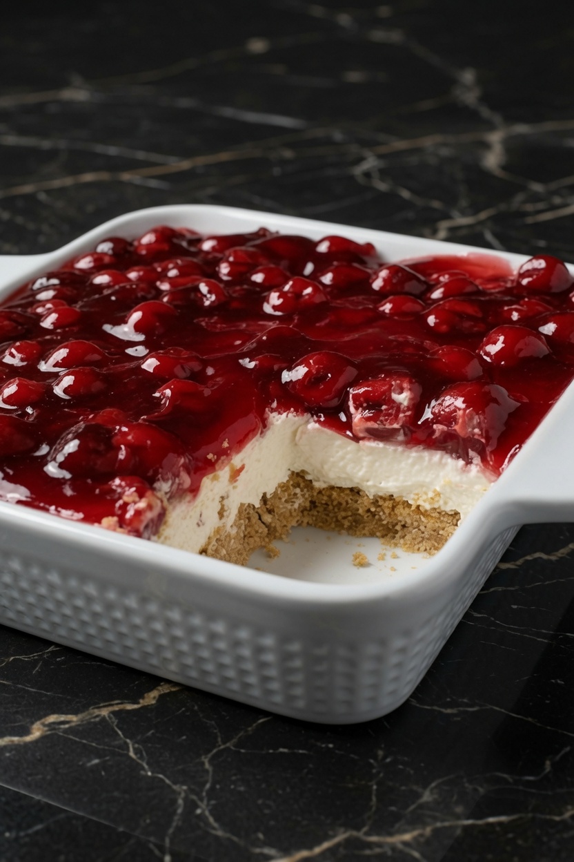 NO-BAKE CHERRY DELIGHT