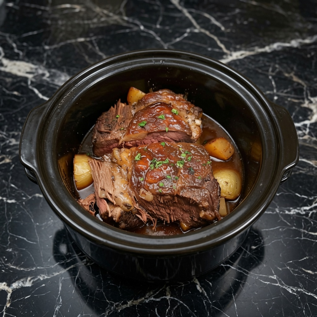 Slow Cooker Amish Pot Roast