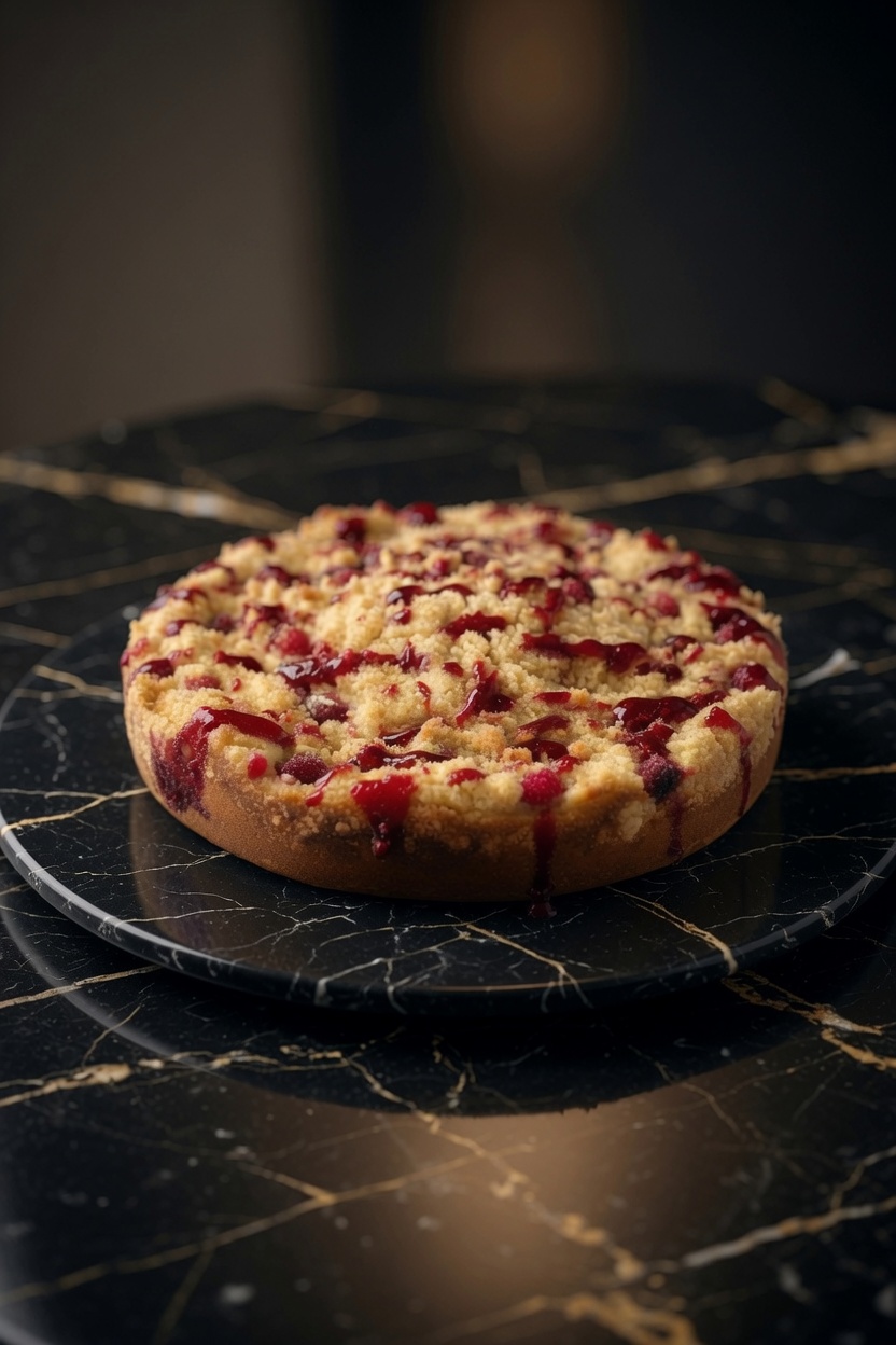 RASPBERRY CREAM CHEESE COFFEE CAKE