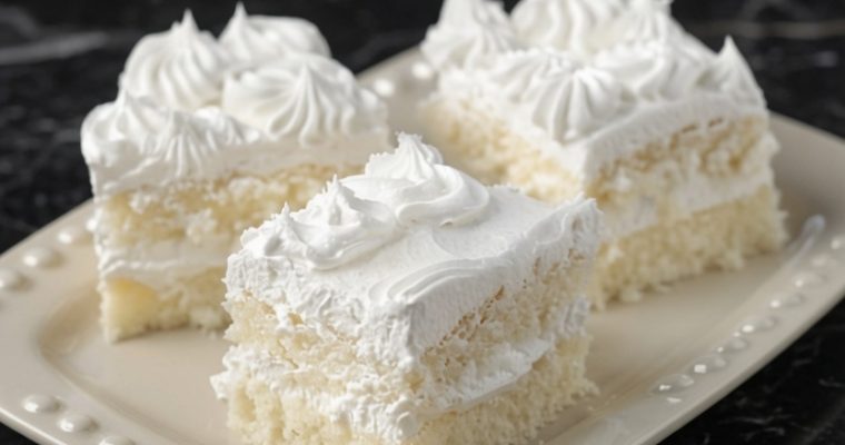 HEAVENLY WHITE SNACK CAKE