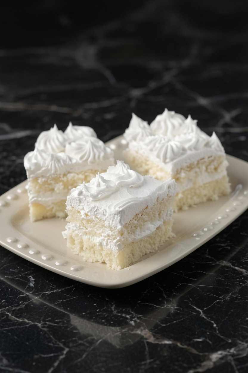 HEAVENLY WHITE SNACK CAKE