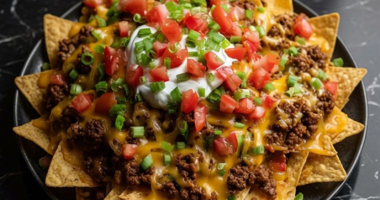 EPIC BEEF NACHOS SUPREME