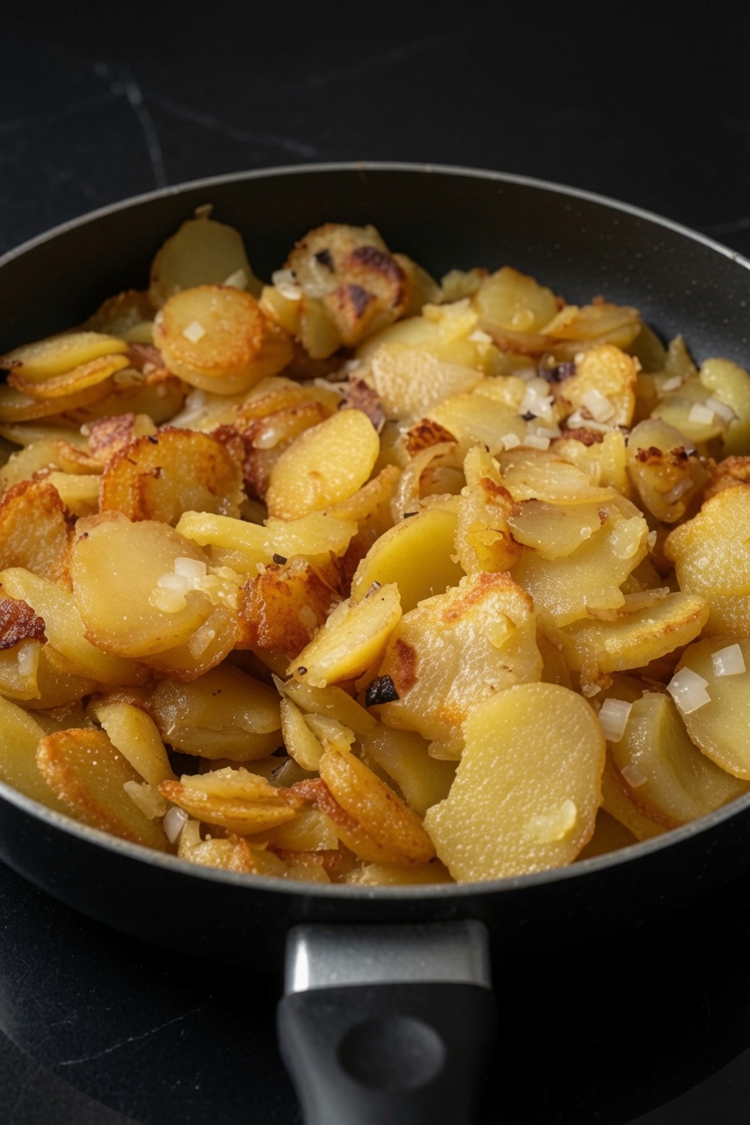 Fried Potatoes and Onions