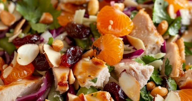 Asian Chicken Cranberry Salad