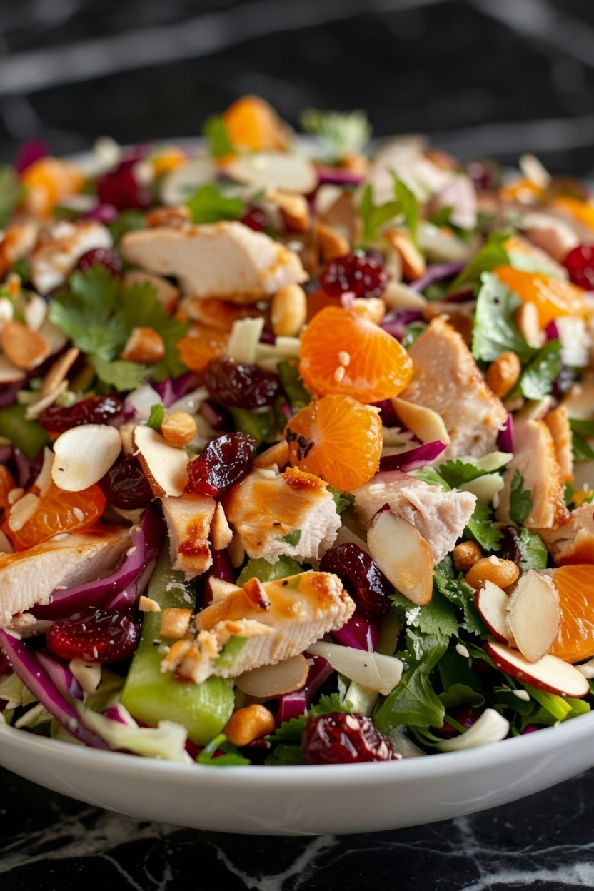 Asian Chicken Cranberry Salad