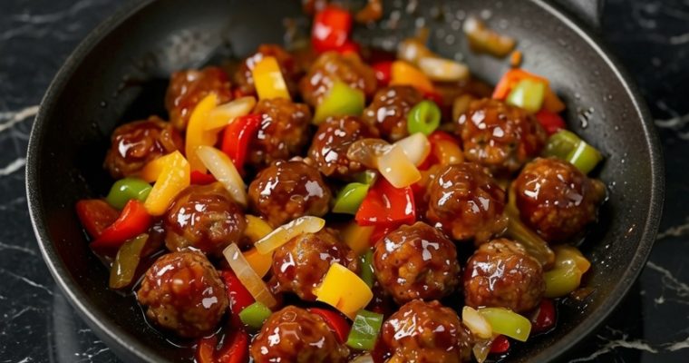 Sweet and Sour Meatballs