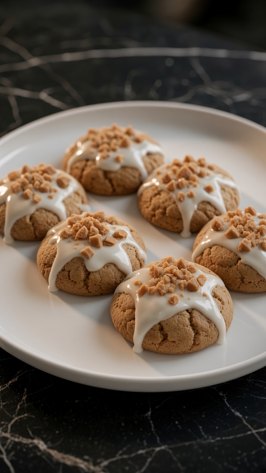 White Chocolate Reese’s Cheesecake Cookies