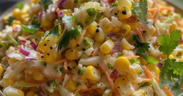 Mexican Street Corn Coleslaw
