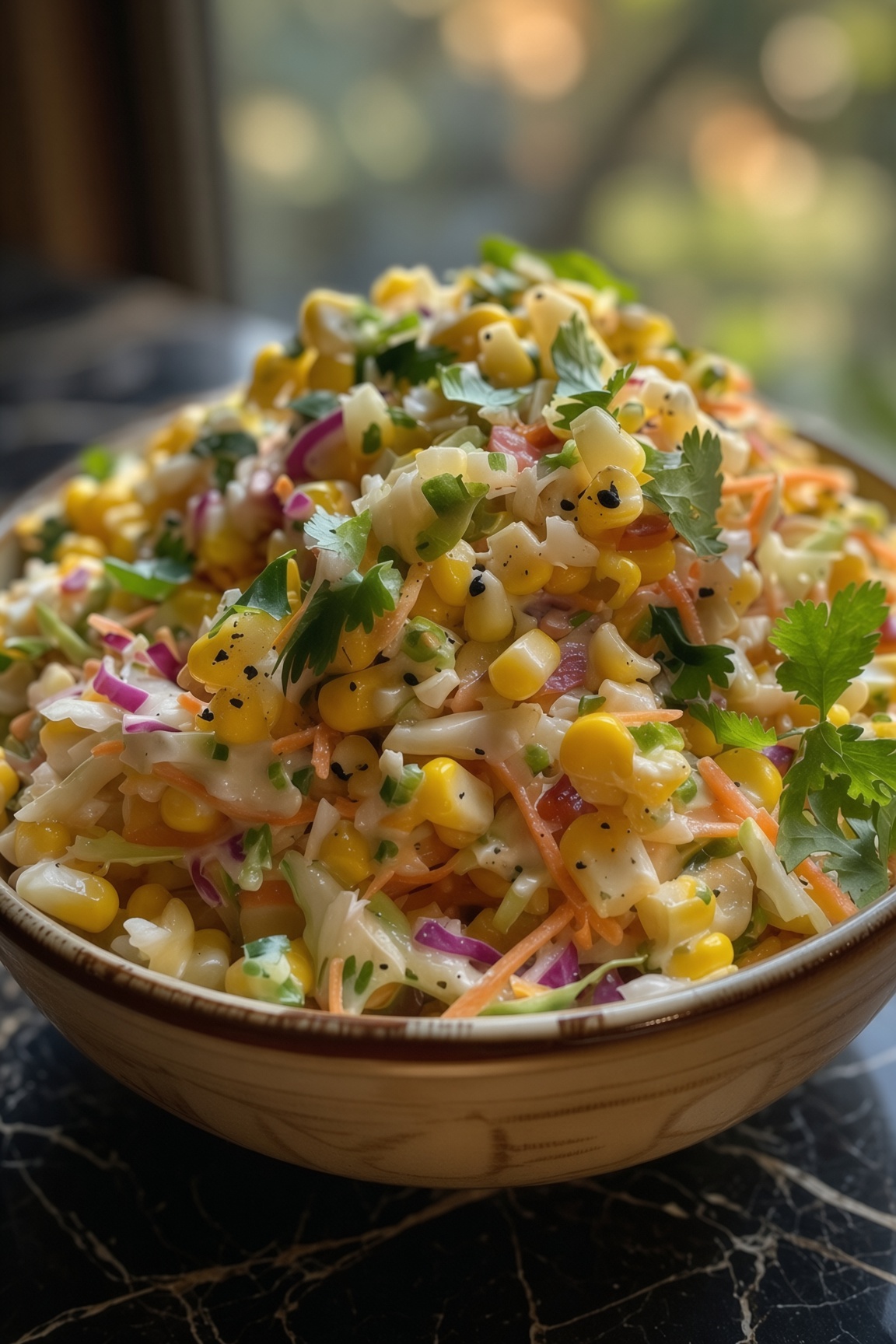 Mexican Street Corn Coleslaw
